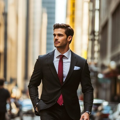 stylish urban gentleman stockcake